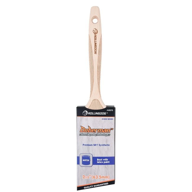 Doberman 2.5" Angled Paint Brush